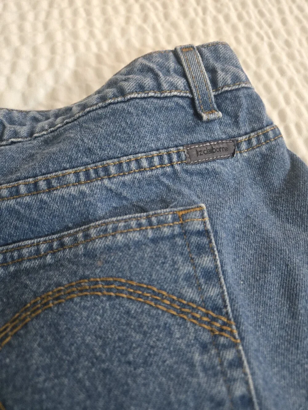 liz claiborne Vintage Denim Baggy Shorts, Classic Fit Size 22 W